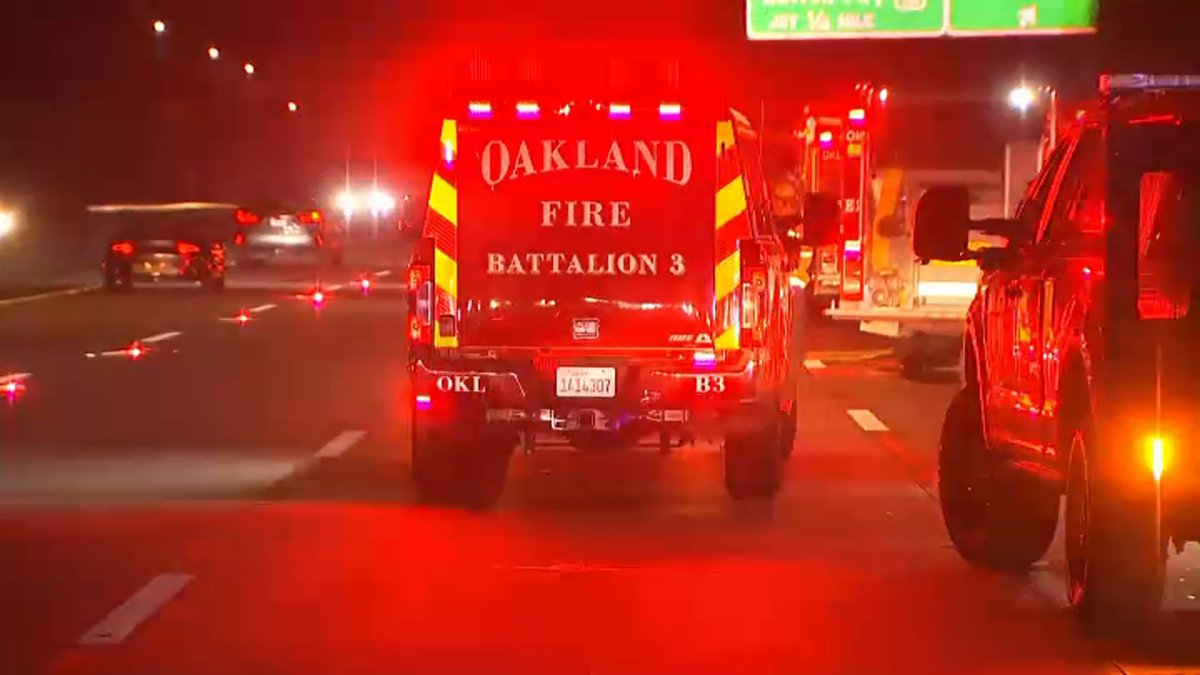 Firefighters Battle 3-Alarm Brush Fire Near I-580 in Oakland - Vimarsana News