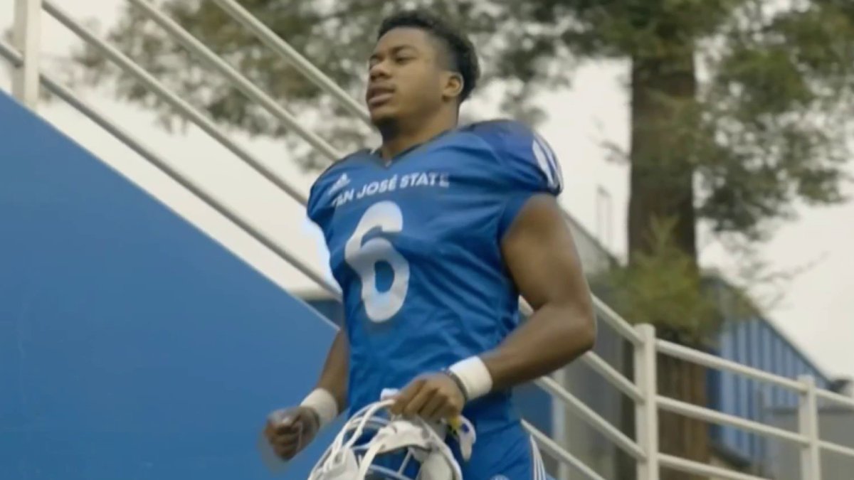 SJSU Football Player Fatally Struck by School Bus Near Campus NBC Bay