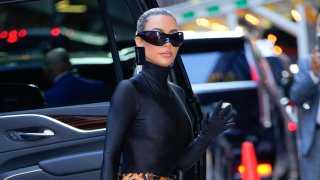 Kim Kardashian arrives at GMA on Sept. 20, 2022
