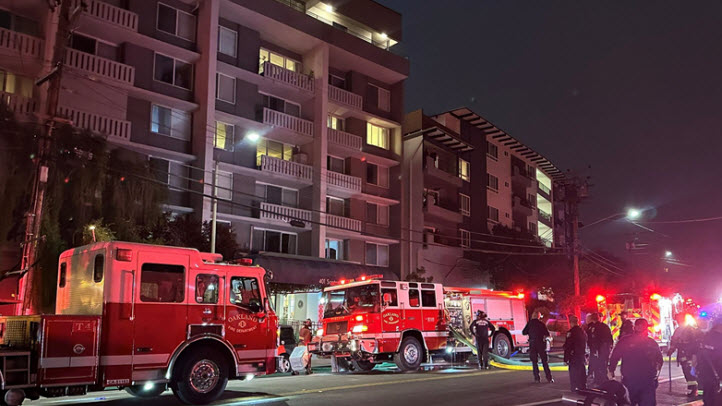 Multiple People Injured, Rescued in 4-Alarm Fire at Oakland Senior Living Facility