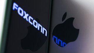 Foxconn workers at Taiwanese firm’s Zhengzhou, China factory, walked out over a pay dispute with the company. The Zhengzhou factory is estimated to account for more than 70% of Apple’s global assembly of iPhones.