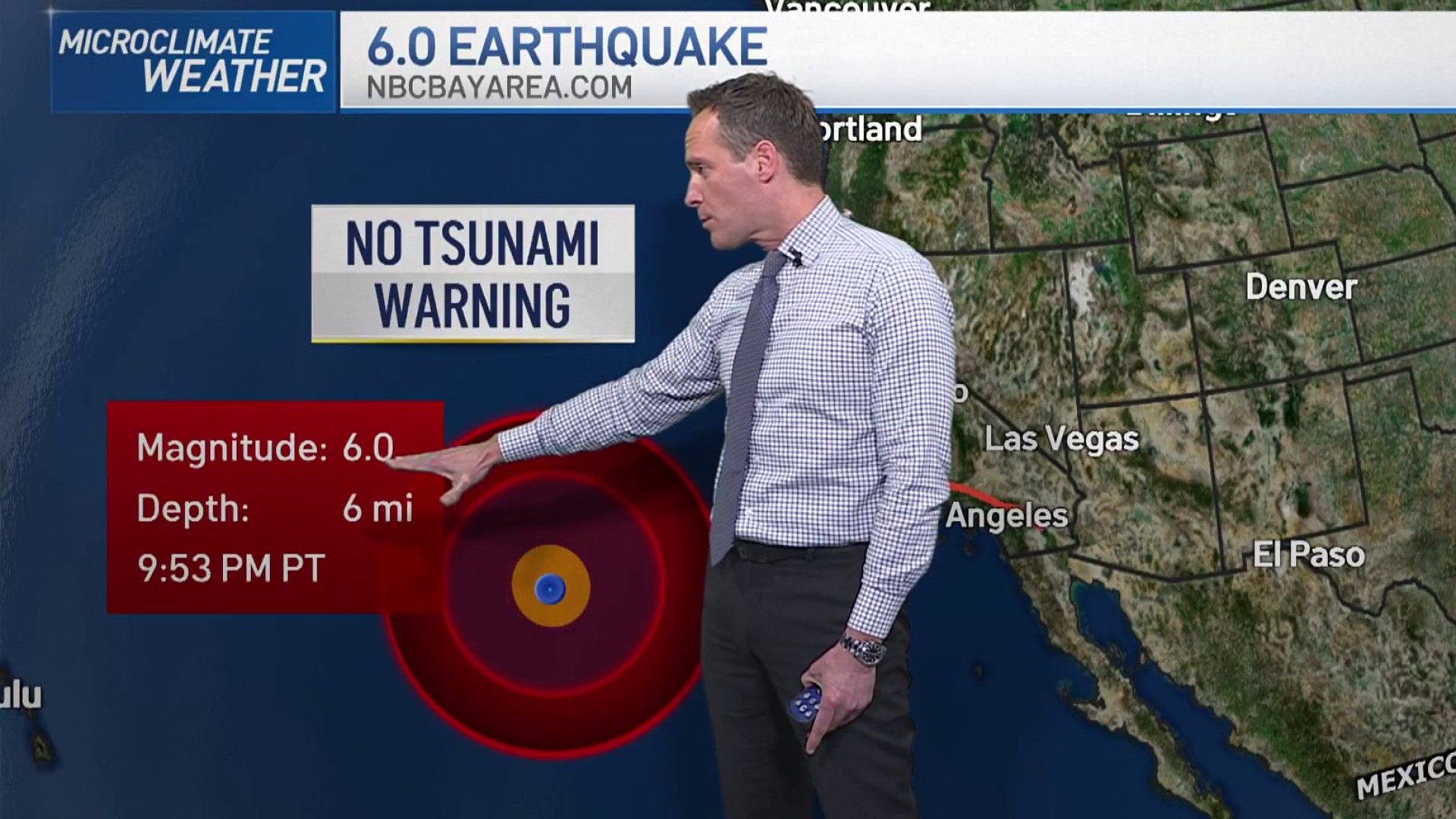 No Tsunami Warning After 6.0 Quake In North Pacific Ocean – NBC Bay Area