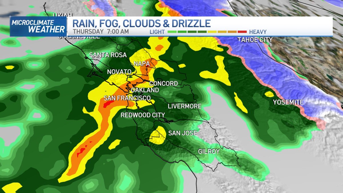 Jeff’s Forecast: Bay Area Heavy Rain Timeline – NBC Bay Area