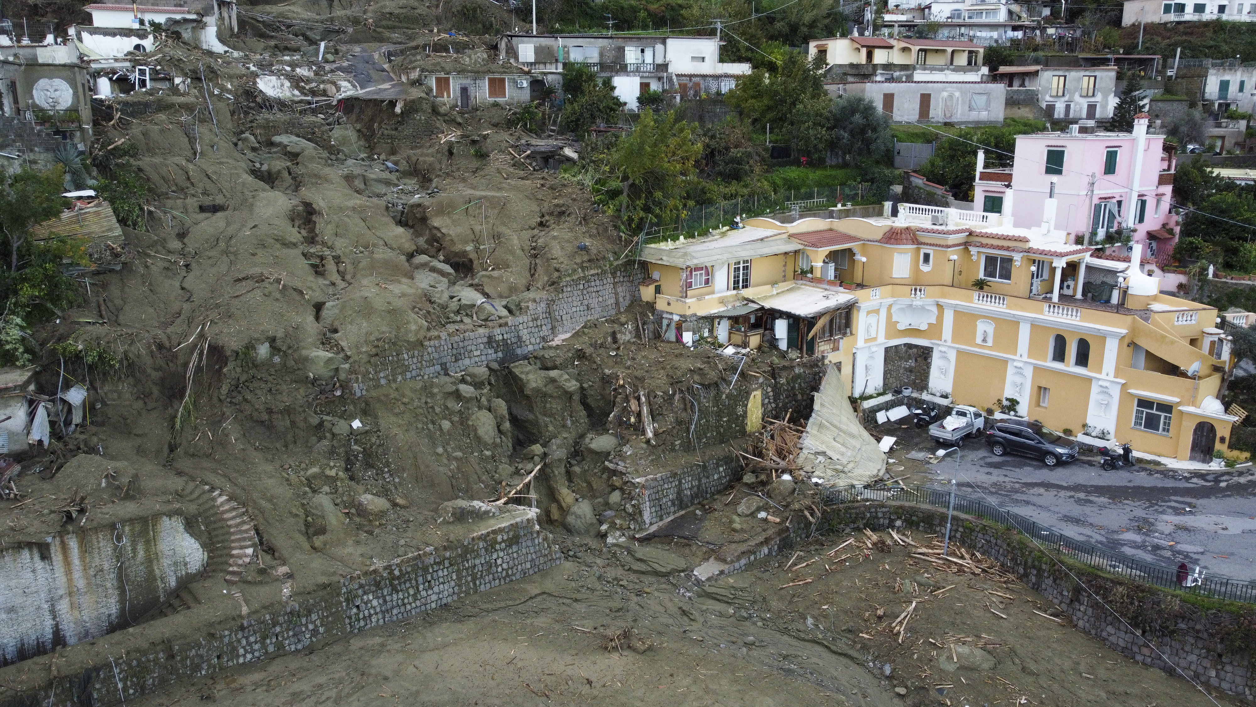 Italian Rescuers Search for About a Dozen Missing After Landslides