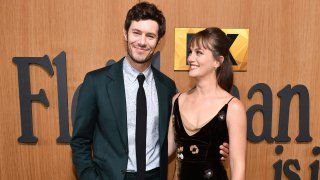 Adam Brody and Leighton Meester attend FX's "Fleishman is in Trouble" New York premiere