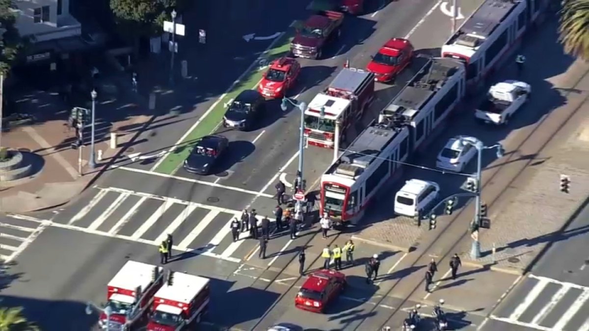 7 Injured After 2 Muni Trains Collide in San Francisco – NBC Bay Area