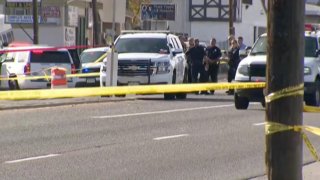 Shooting near Denver convenience store leaves 1 dead, 4 injured on the eastern side of the city.