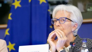 President of the European Central Bank Christine Lagarde attends a hearing of the Committee on Economic and Monetary Affairs in the European Parliament on November 28, 2022 in Brussels, Belgium.