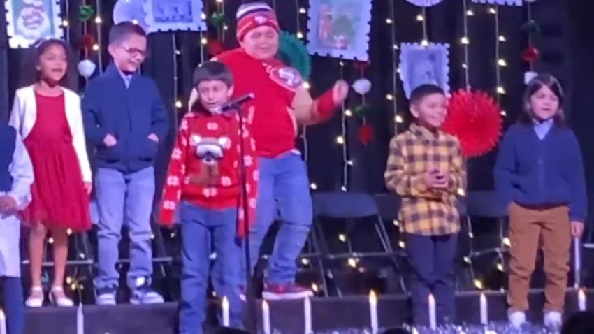 Viral video of Jaden Williams’ dancing performance is spreading holiday cheer.