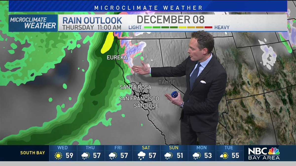 Forecast Tracking Another Round Of Rain Nbc Bay Area