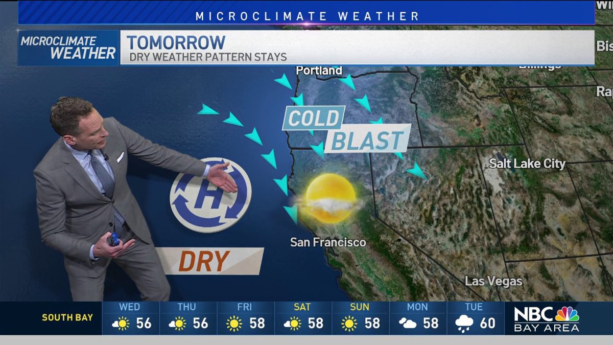 Jeff’s Forecast: Bundle Up Freeze Warnings Return – NBC Bay Area