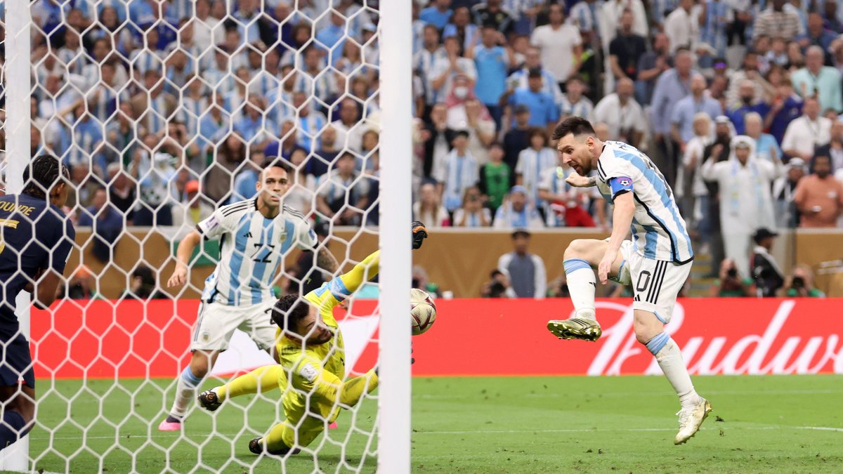 Lionel Messi Gives Argentina Lead in Extra Time of World Cup Final ...