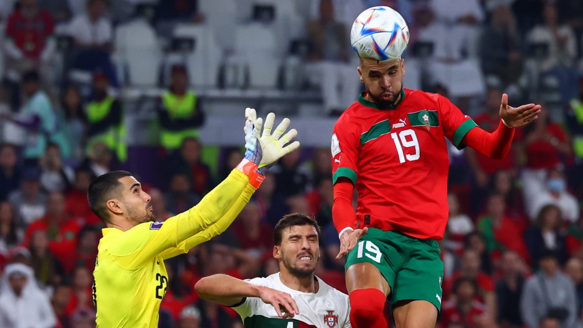 World Cup 2022 - Morocco 1-0 Portugal: Youssef En-Nesyri scores