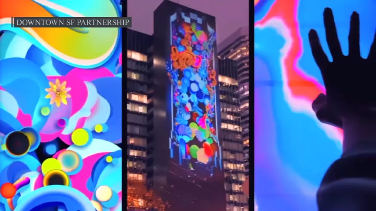 ‘Let’s Glow SF’ Lights Up the City With Holiday Attraction NBC Bay Area