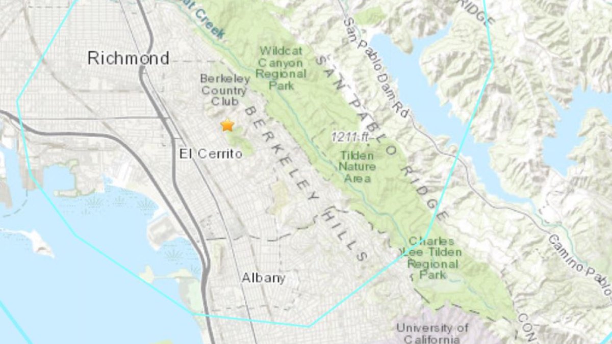 3.9 Magnitude Earthquake Near El Cerrito NBC Bay Area