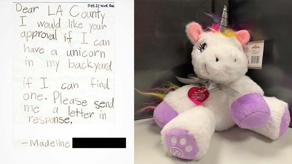 LA County Grants Girl's Handwritten Request to License Unicorn – NBC Bay Area - Vimarsana News