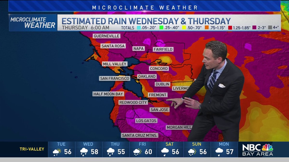 Jeff’s Forecast: New Flood Concern; 3 More Storms – NBC Bay Area