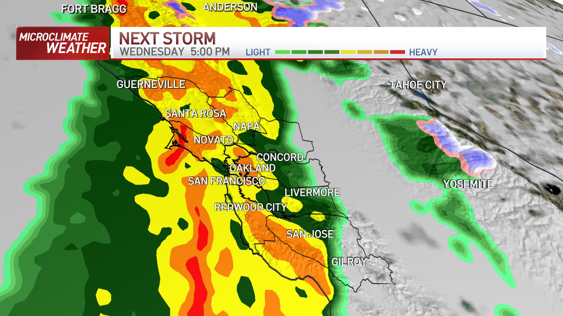 Jeff's Forecast: Strong Storm Brings Flood ...