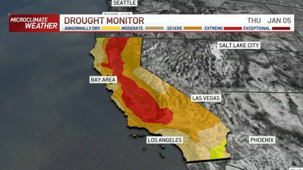 Storms Help Improve Drought Conditions in California – NBC Bay Area