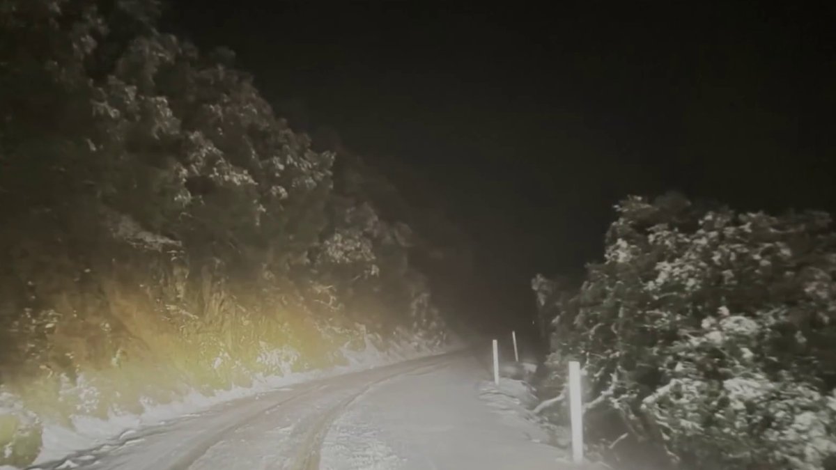 Weekend storm brings snow to mount hamilton nbc bay area