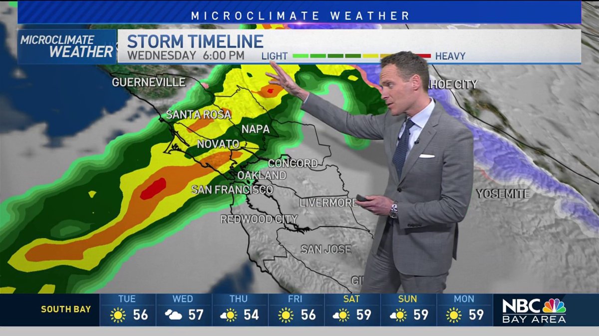 Jeff S Forecast Early Fog Chill Next Rain Nbc Bay Area