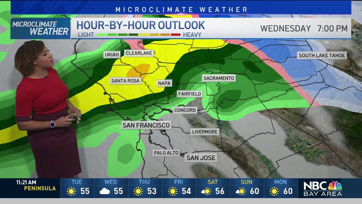 Forecast: One Dry Day Then More Showers – NBC Bay Area