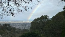 Rainbow in San Jose.