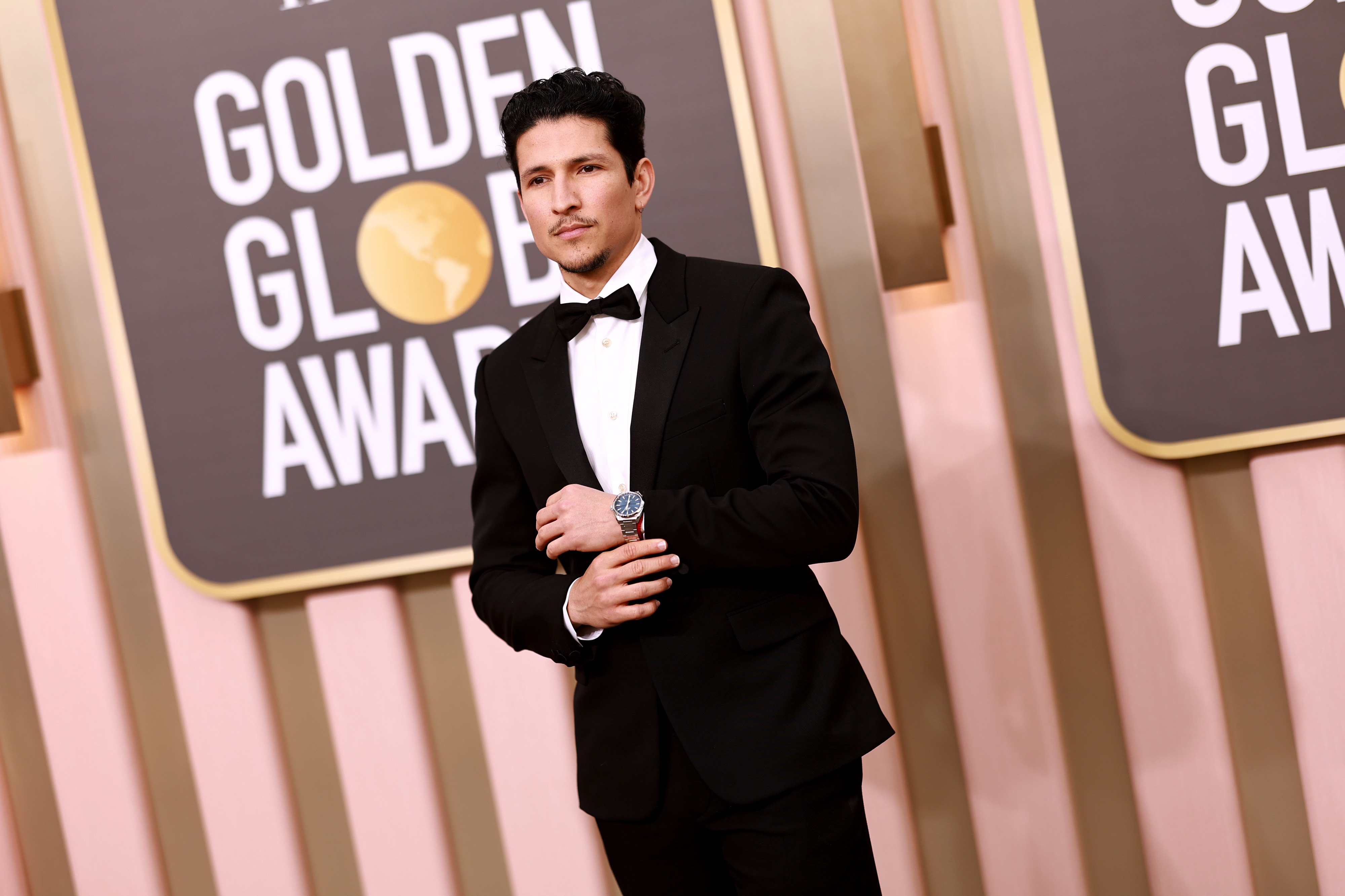 Danny Ramirez attends the 80th Annual Golden Globe Awards at The Beverly Hilton on Jan. 10, 2023, in Beverly Hills, California.