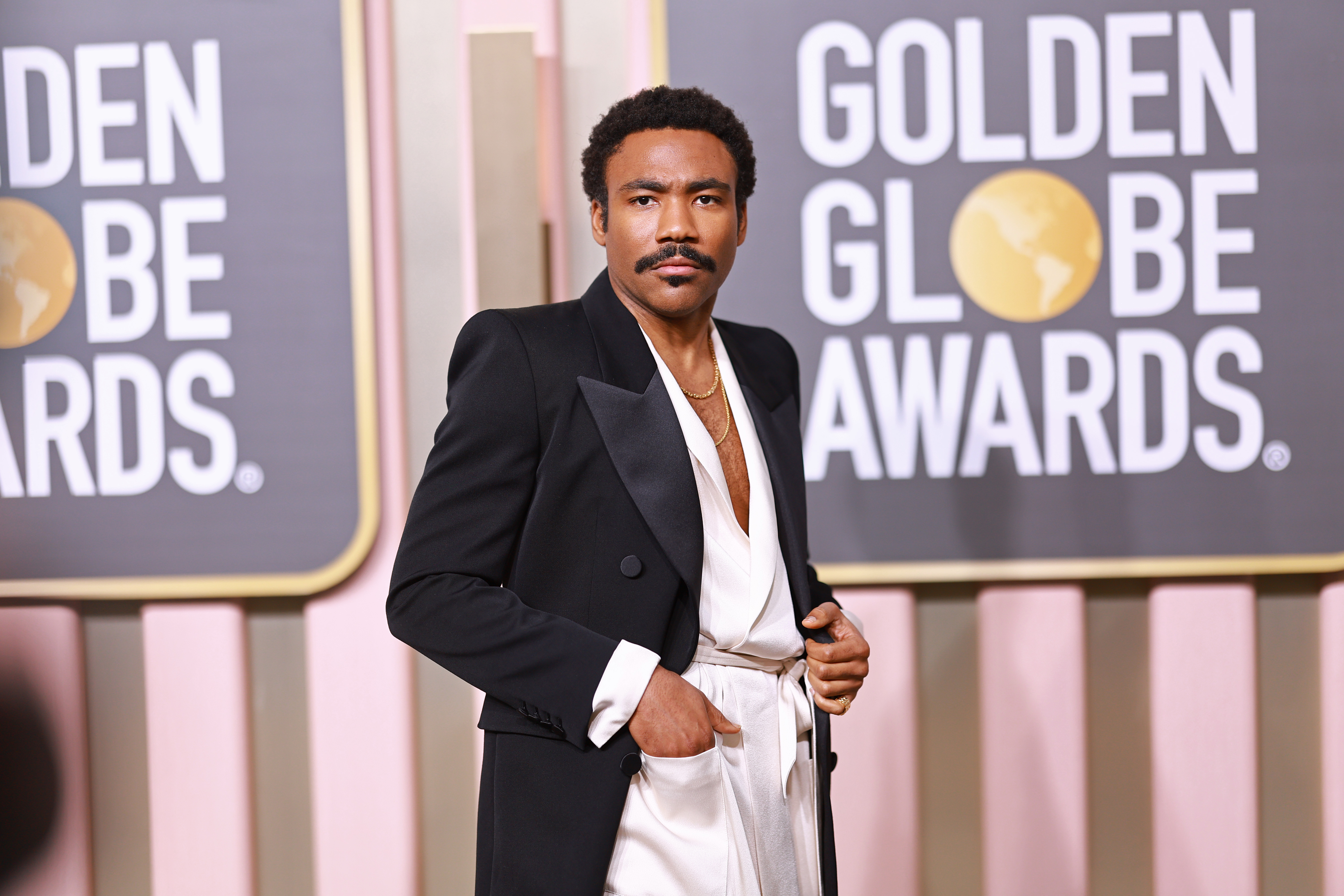 Donald Glover attends the 80th Annual Golden Globe Awards at The Beverly Hilton on Jan. 10, 2023, in Beverly Hills, California.