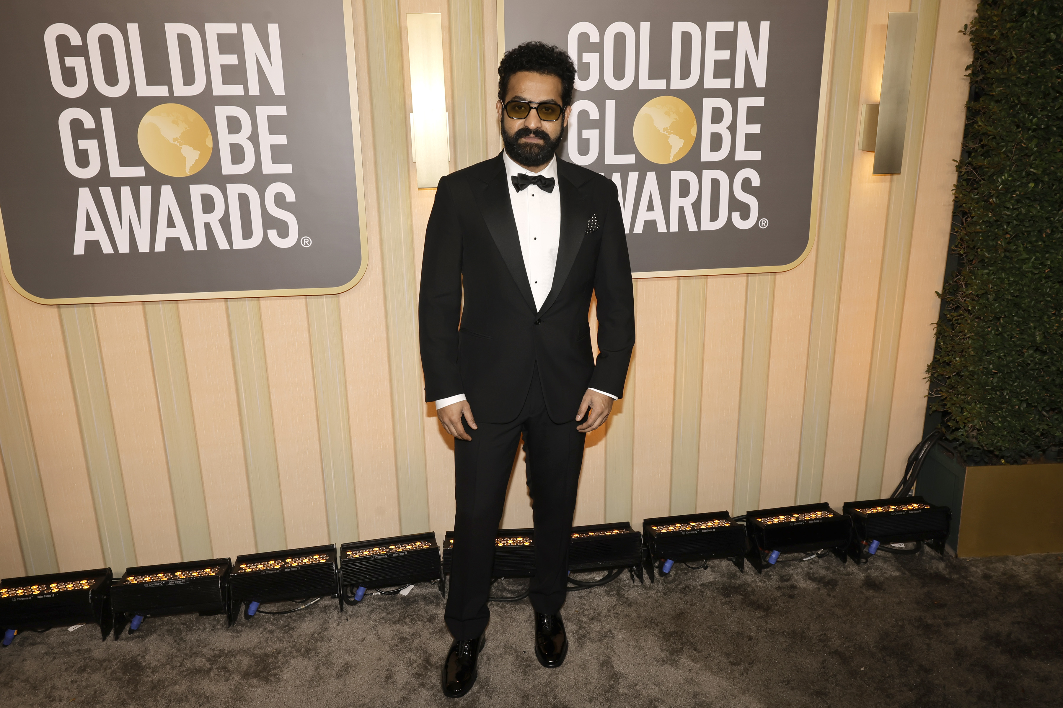 N. T. Rama Rao Jr. attends the 80th Annual Golden Globe Awards at The Beverly Hilton on Jan. 10, 2023, in Beverly Hills, California.