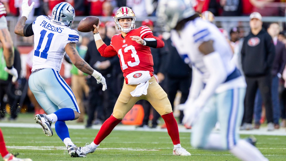 Brock Purdy ‘Thankful’ to Take Part in Storied 49ers-Cowboys Rivalry ...