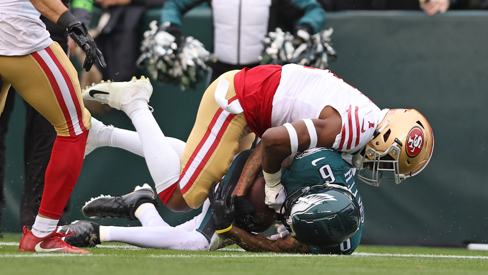 49ers blown out by Eagles: NFC Championship Game // TV 