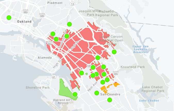 PG E Substation Fire Sparks Outage in Oakland