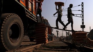 The Indian government announced during the annual budget on Feb. 1 that the country will increase infrastructure spending by 33% to 10 trillion rupees ($122.29 billion) in the next fiscal year.