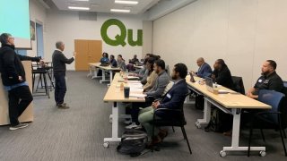 Real estate developers participating in a Philly RiSE Accelerator workshop.