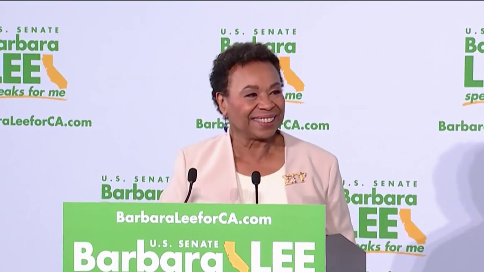 Rep. Barbara Lee Formally Kicks Off Senate Campaign in Oakland – NBC Bay  Area