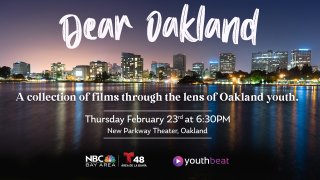 Dusk comes to Oakland Ca as the building lights illuminate behind Lake Merritt