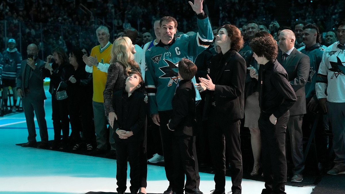 Sharks to retire Patrick Marleau's No. 12 jersey in 2023; first in