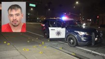 The suspect was identified in the shooting of a San Jose police officer last weekend. (Feb. 7, 2023)