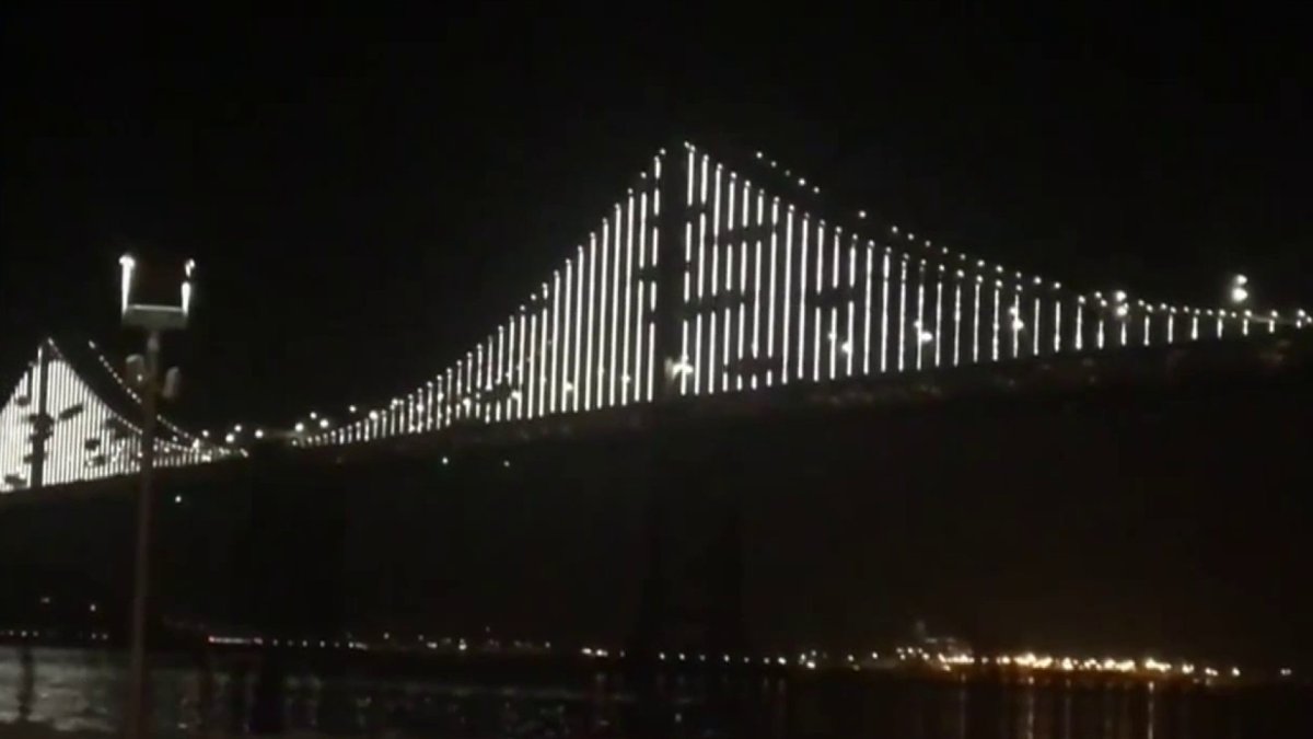 Bay Bridge Light to Go Dark NBC Bay Area