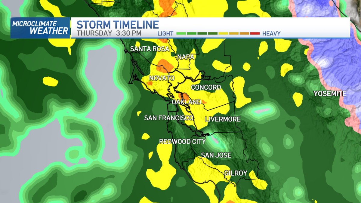 Jeff’s Forecast: Atmospheric River Heavy Rain Timeline – NBC Bay Area
