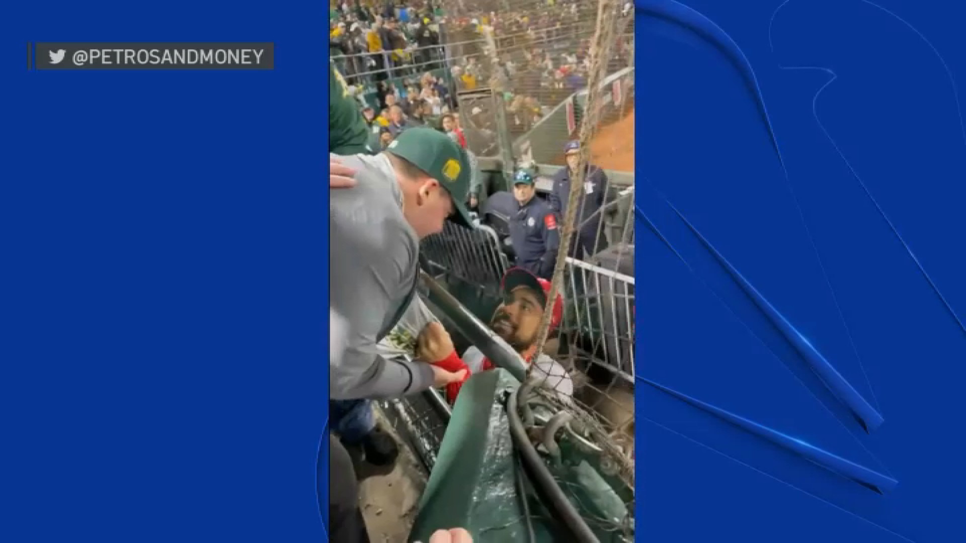 MLB investigating Anthony Rendon incident with fan after Angels-A's opener  in Oakland 