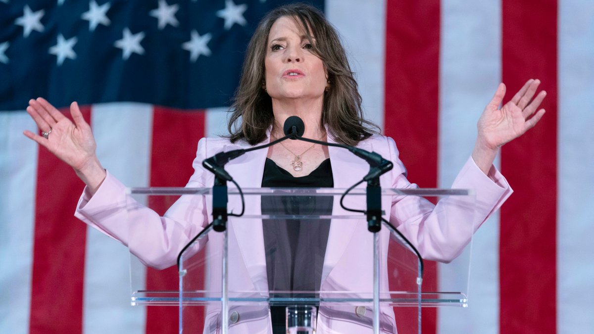 Marianne Williamson Launches 2024 Presidential Bid – NBC Bay Area - Vimarsana News