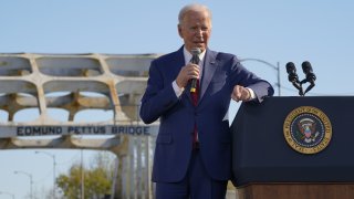 President Biden Delivers Remarks At Edmund Pettus Bridge