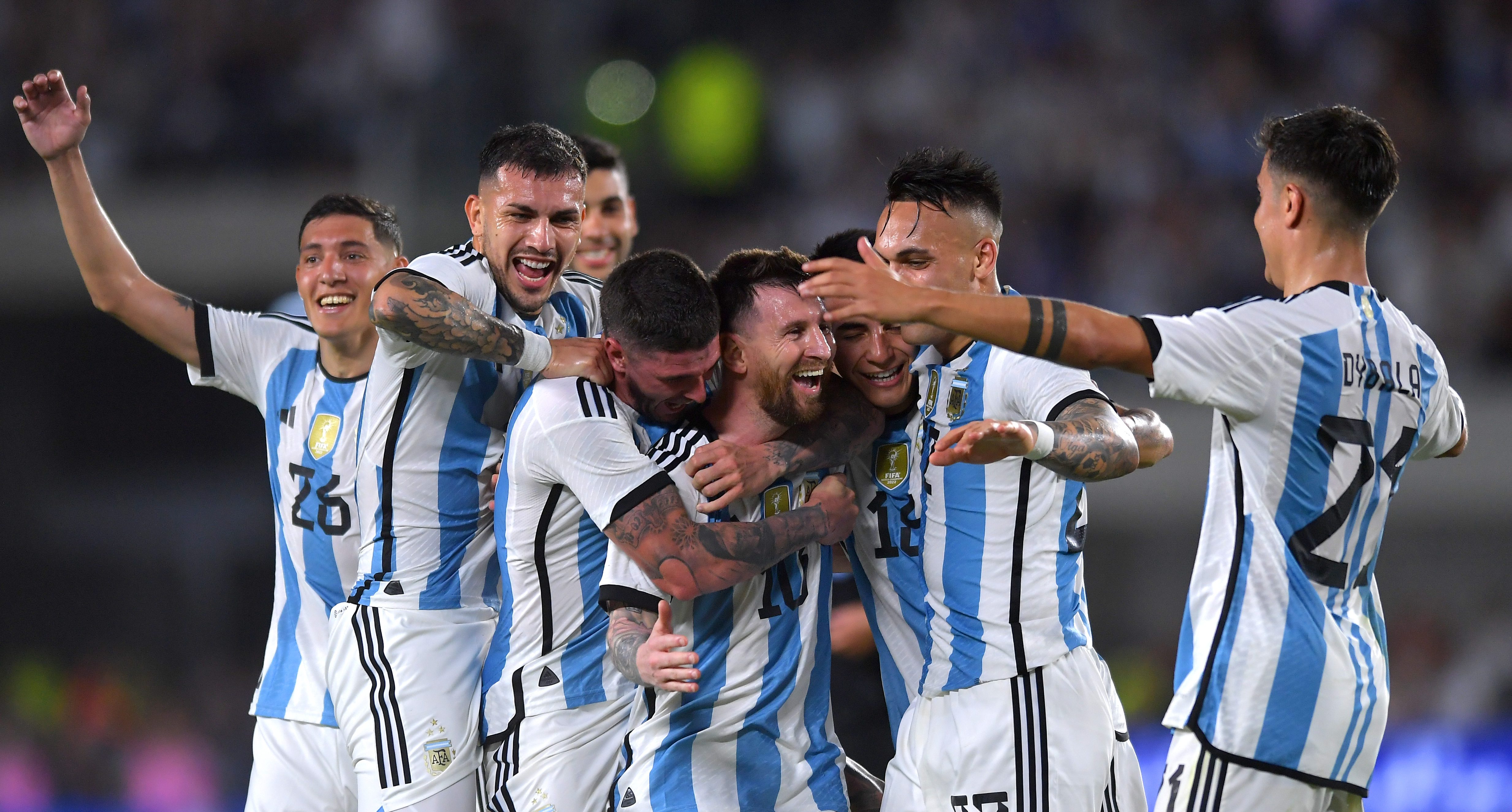 World Cup winner Argentina move top of FIFA rankings