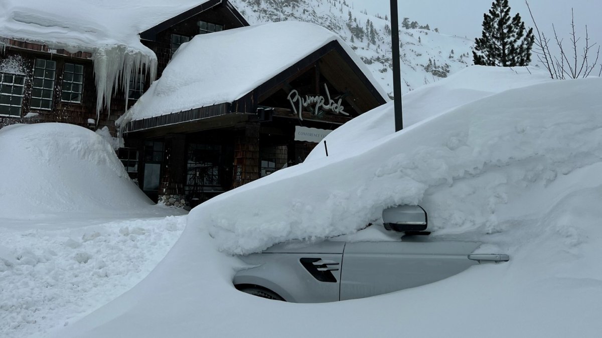 Palisades Tahoe Received Record 710 Inches of Snow NBC Bay Area