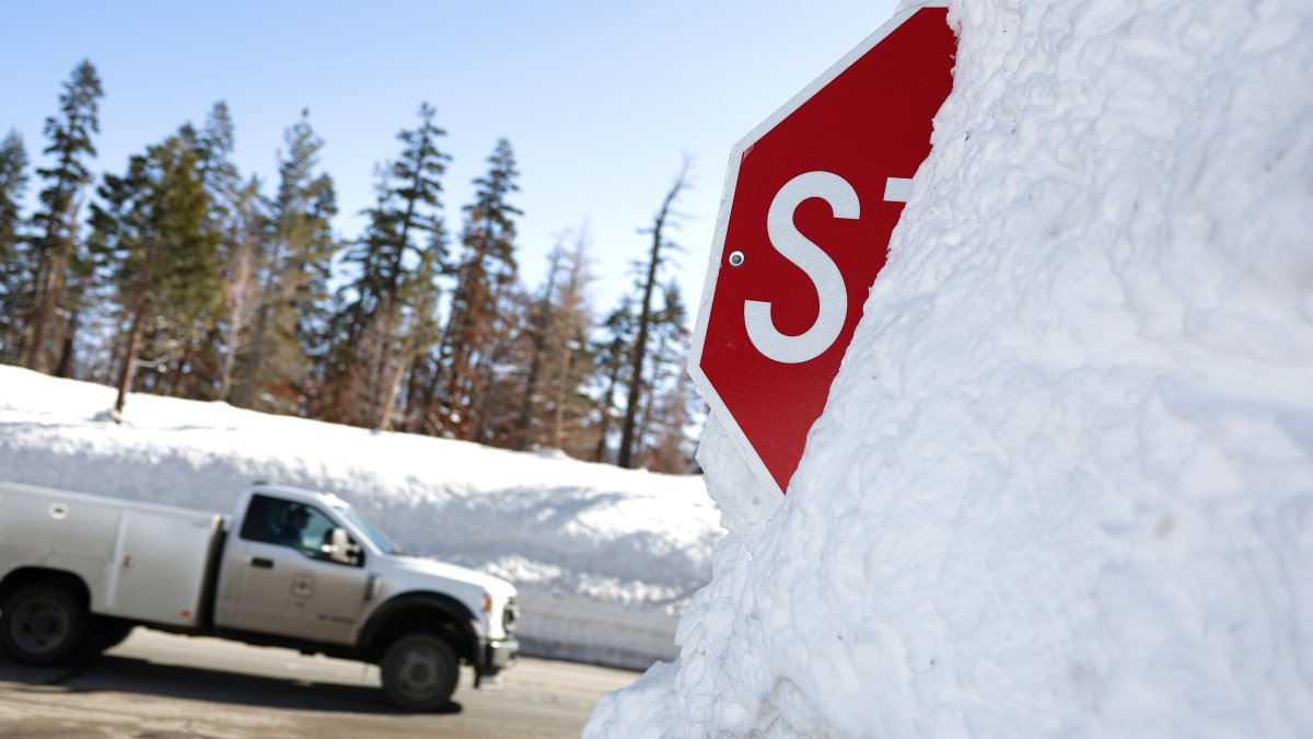 Sierra Nevada Snowfall Forecast NBC Bay Area