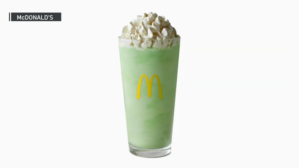 McDonald’s Shamrock Shake officially has a release date NBC Bay Area