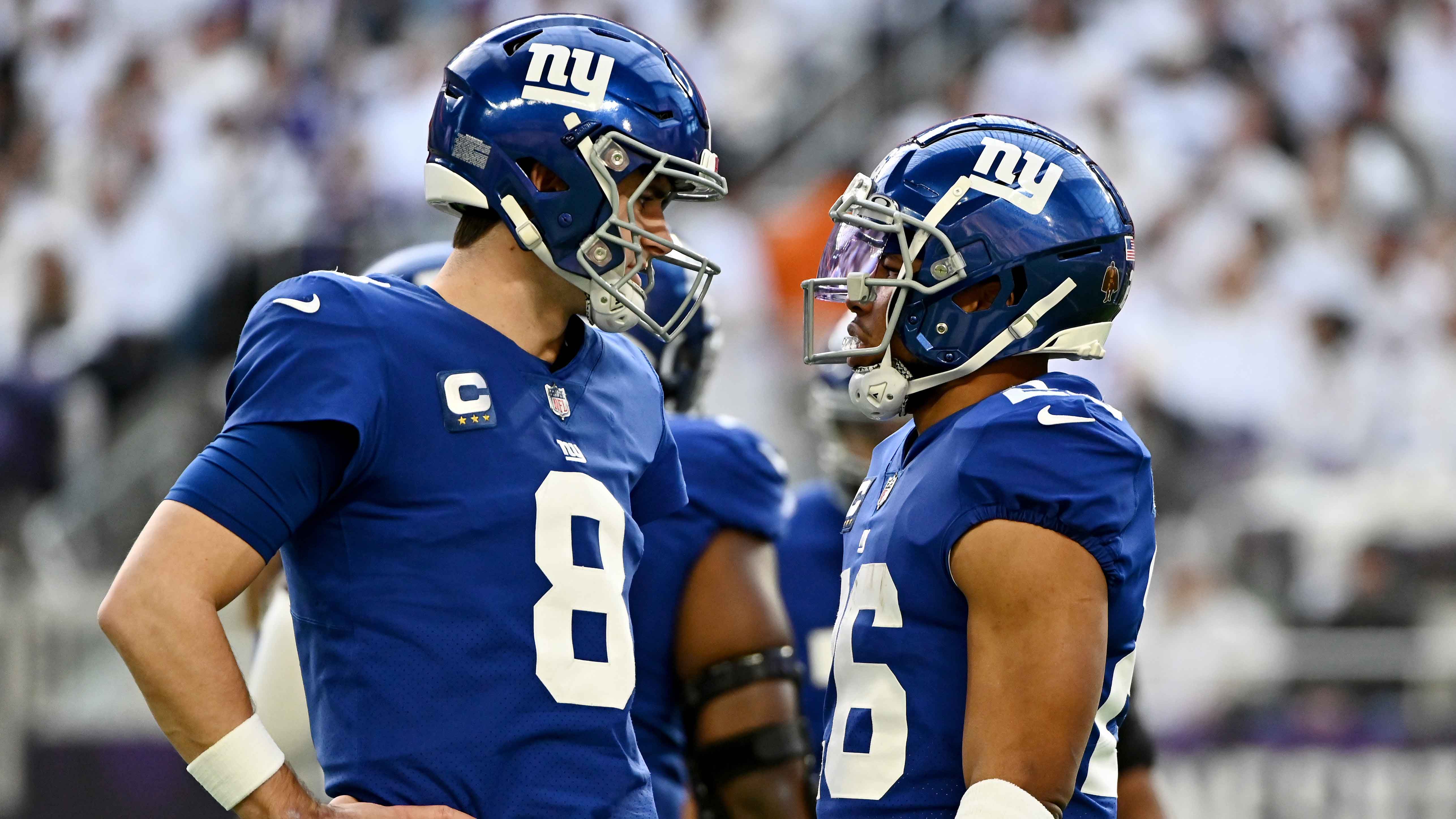 Giants reportedly reach $160M deal with Daniel Jones, use franchise tag on  Saquon Barkley