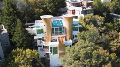 ‘Saxophone House' in Berkeley Hills on Sale for Nearly $2 Million
